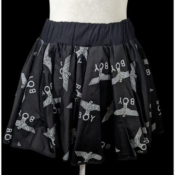 Boy London Black And White Circle Skirt Size Small